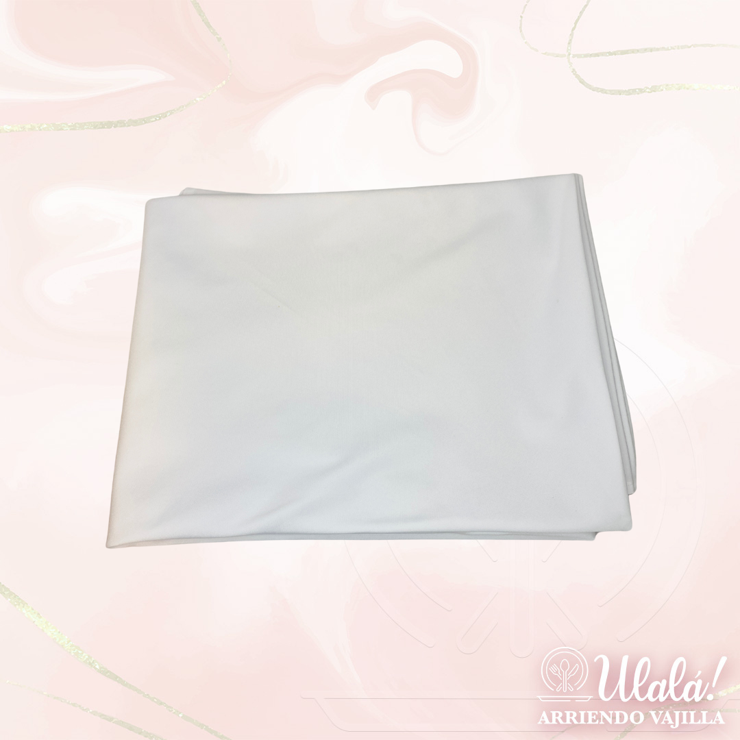 Mantel Redondo Blanco 3 m